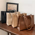 Casual Large Tote Triple Compartment Hand Bag